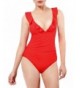 Soyml Swimsuit Monokini Tummy Hide Swimwear