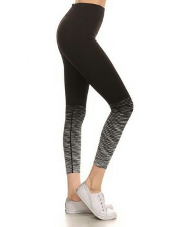 compression athletic leggings assorted charcoal
