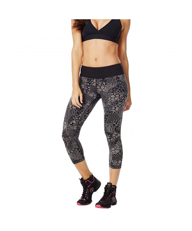 Zumba Fitness Leggings Gunmetal XX Large