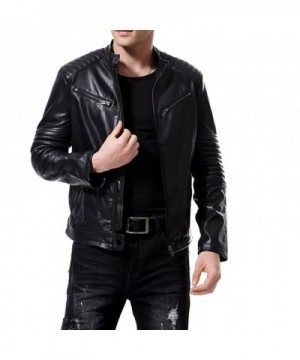 Brand Original Men's Faux Leather Coats Wholesale