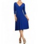 Womens Casual Aline Dress Length