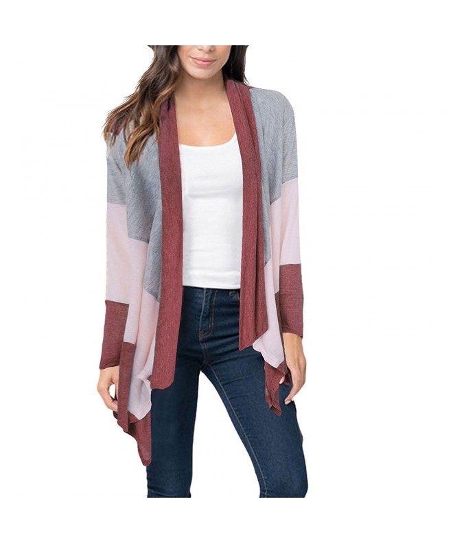 EXLURA Womens Casual Sleeve Cardigans