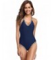 SHEKINI Swimwear Monokini Swimsuits Backless