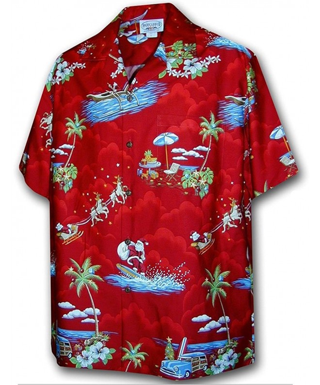 Christmas Santa Claus Hawaiian Shirt
