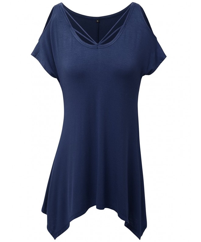 JayJay Neckline Casual Shoulder Sleeve