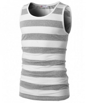 H2H Sleeveless Crewneck Striped CMTTK019