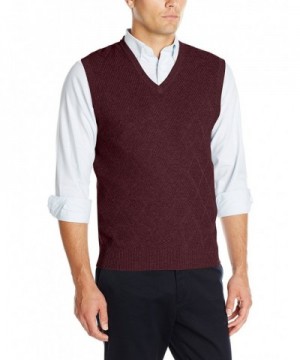 Haggar Heather Diamond Texture Burgundy