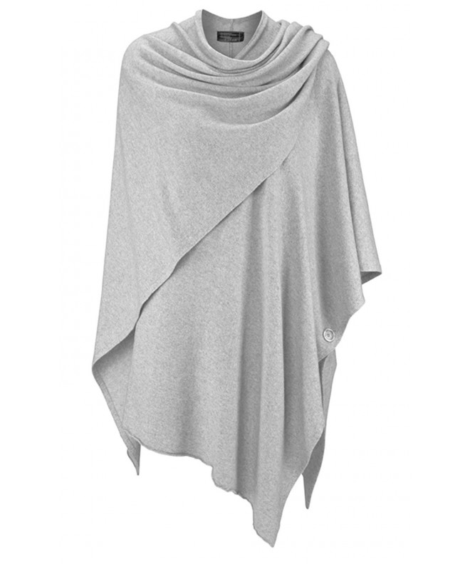 Zwillingsherz Womens Poncho Topper Cashmere