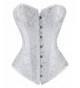 Camellias Shapewear Overbust Corsets SZ1809 White XXL