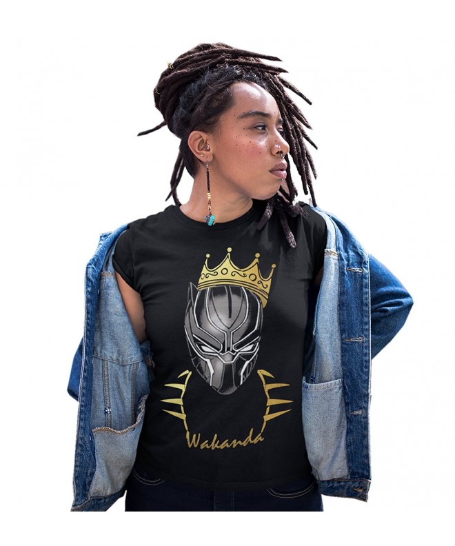 Wakanda Women Black Shirt Large