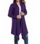 Womens Asymmetrical Waterfall Cardigan Outerwear