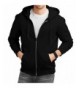 Decrum Black Zipper Hoodie Fleece