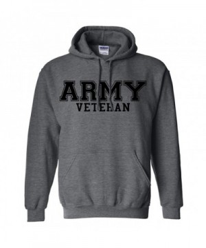 Veteran BLACK Hooded Sweatshirt Heather