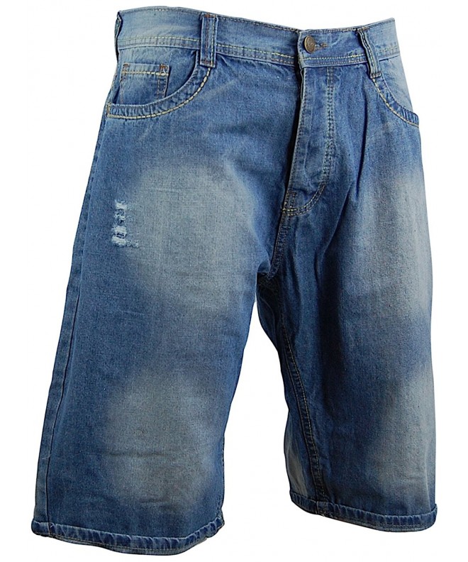 Worior Shorts Straight Tastefully Distressed