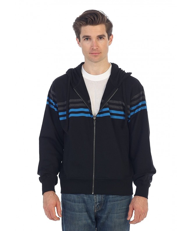 Gioberti French Striped Hoodie Sweater