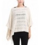 Ferand Casual Batwing Crochet Pullover