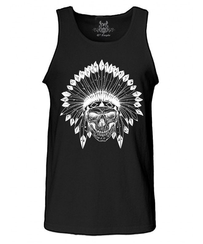 Gs eagle Printed Indian Skull 3XLarge