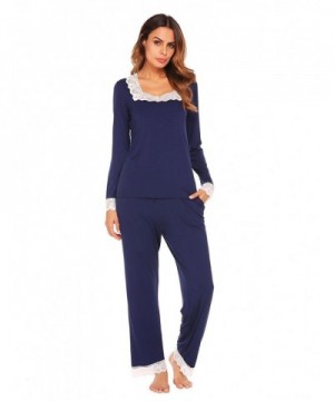 Dicesnow Womens Cotton Sleepwear Pajamas