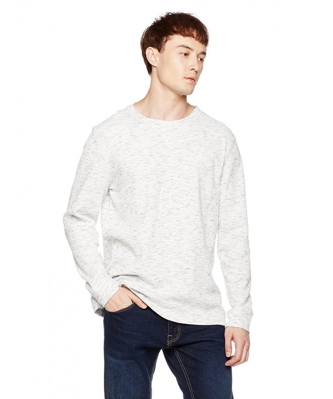 Crewneck Texture Stretchable Comfort Lasting