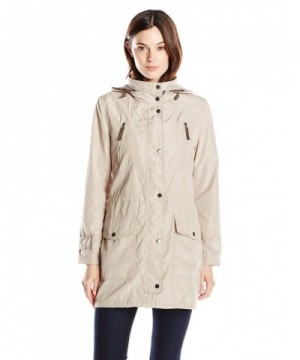 Larry Levine Womens Anorak Cobblestone