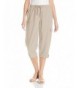 Erika Womens Tatiana Cargo Capri