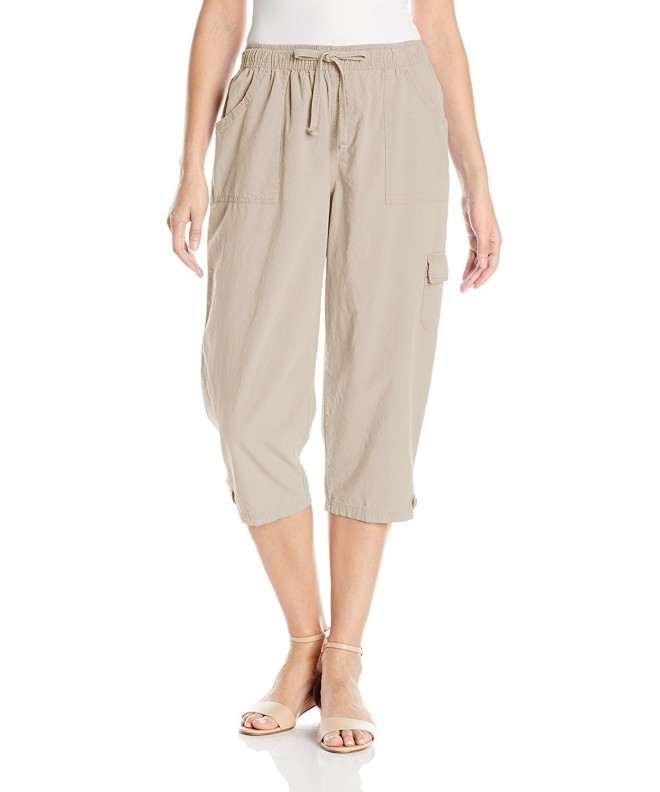 Erika Womens Tatiana Cargo Capri