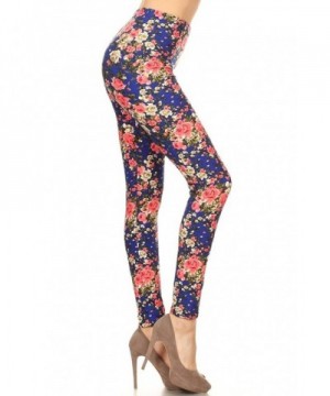 Print Leggings Charming Florals LN224 OS