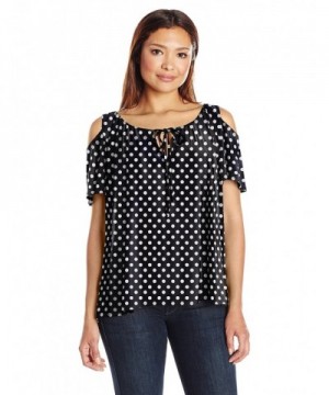 Star Vixen Womens Cold Shoulder Peasant