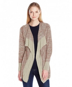 OneWorld Womens Crochet Cardigan Withered