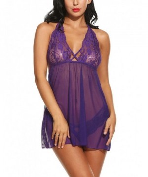 MAXMODA Lingerie See Through Babydoll Sleepwear