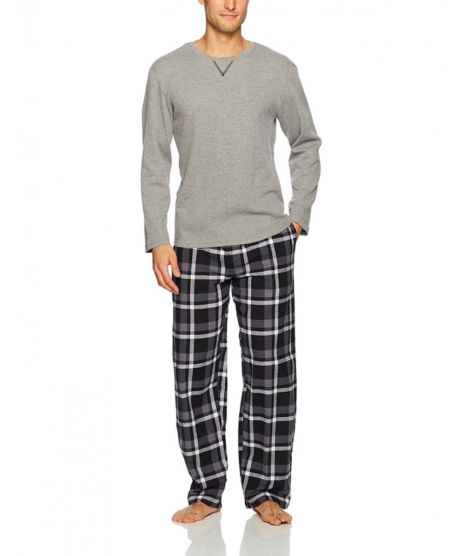 Jockey Flannel Jersey Henley Pajama