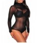 Womens Through Sleeve Jumpsuit Bodysuit