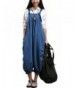 Soojun Womens Classic Overalls Cropped