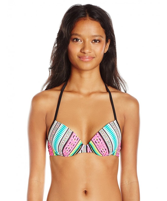 Hobie Womens Striped Surprise Underwire