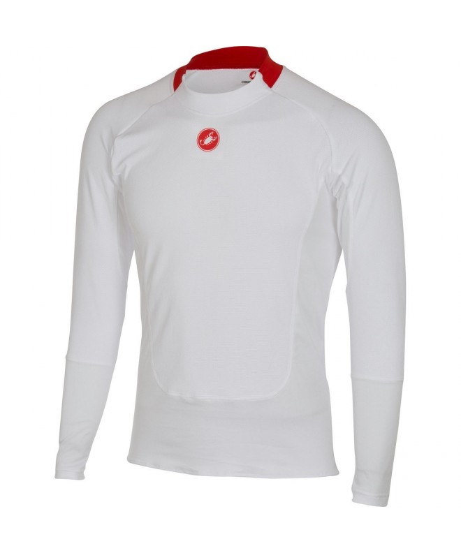 Castelli Prosecco Long Sleeve Baselayer White