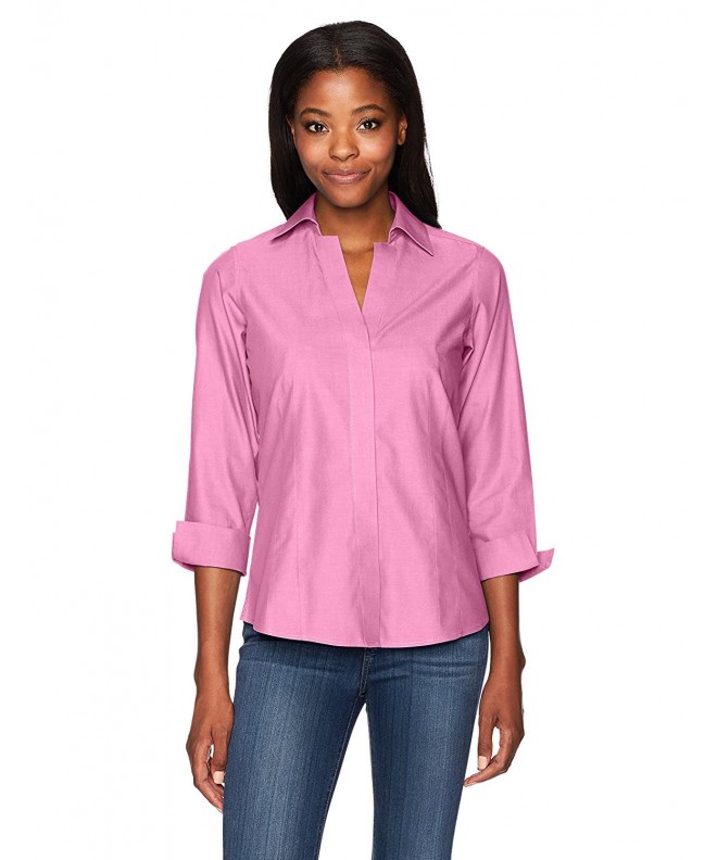 Foxcroft Womens Essential Non Iron Pinktini