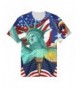 FAITOVE Goddess American Patriots T Shirt