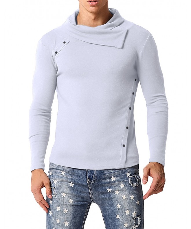 MODCHOK Casual Sleeve Button Pullover