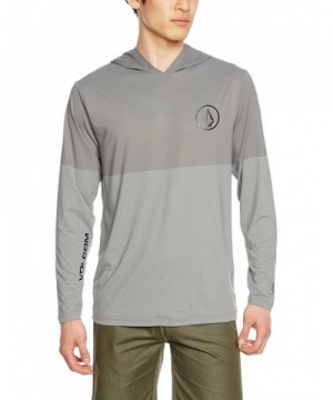 Volcom Distortion Sleeve Rashguard Pewter