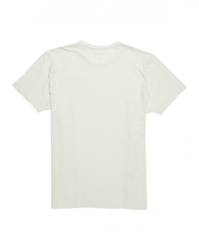 Men's Vintage Style 100% Cotton Slub Short Sleeves Crewneck T-Shirt ...