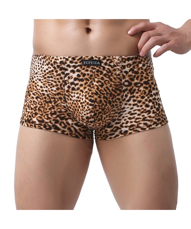 Briefs Leopard Underwear Underpants Yellow