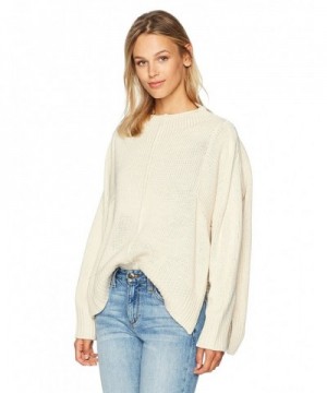 Lucca Couture Womens Boyfriend Sweater