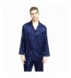 Mens Satin Pajamas Sleepwear Loungewear