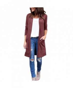 GINVELL Womens Sweater Outwear Cardigans