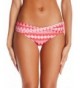 Womens Diamond Banded Bikini Bottom