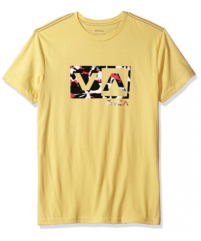 RVCA Mens Southeast Bright Lemon