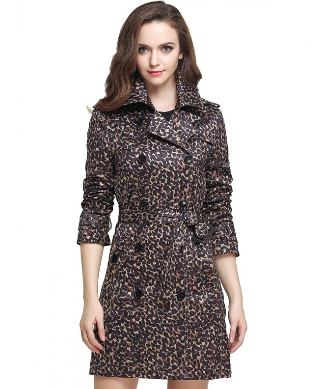 Camii Mia Leopard Breasted X Large