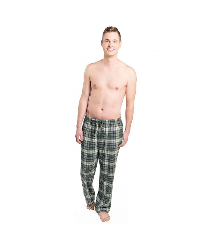 Intimo Plaid Pant Green Large