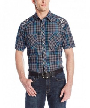 Wrangler Short Sleeve Woven Button