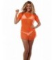 Womens Beach Cover Up Swimsuit Orange